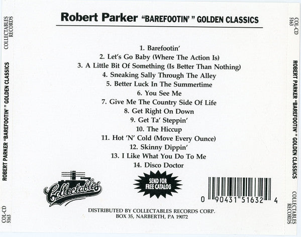 Robert Parker : Barefootin' Plus 13 More Golden Classics (CD, Comp)