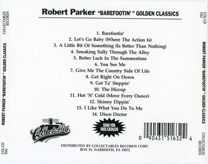 Robert Parker : Barefootin' Plus 13 More Golden Classics (CD, Comp)