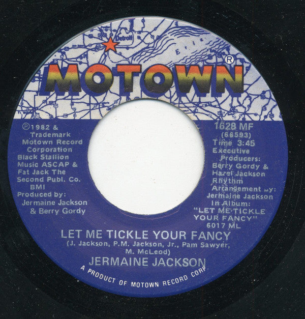 Jermaine Jackson : Let Me Tickle Your Fancy / Maybe Next Time (7")