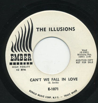 The Illusions (20) : How High Is The Mountain (7", Promo)
