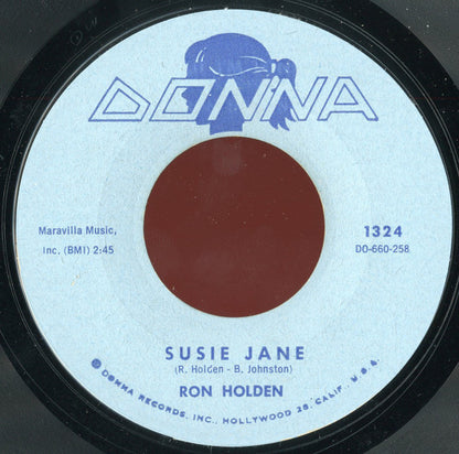 Ron Holden : Gee, But I'm Lonesome (7", Styrene)