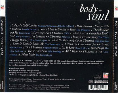 Various : Body + Soul - Christmas (CD, Comp)