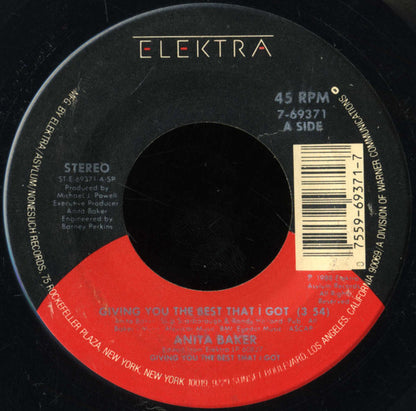 Anita Baker : Giving You The Best That I Got (7", Single, Spe)