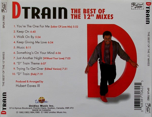 D-Train : The Best Of The 12" Mixes (CD, Comp, RE)