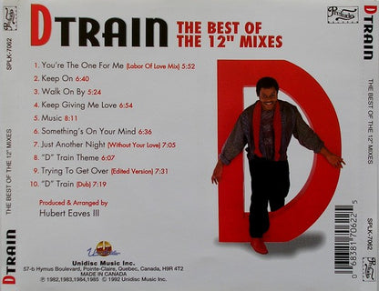 D-Train : The Best Of The 12" Mixes (CD, Comp, RE)