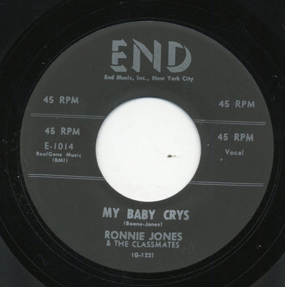 Ronnie Jones And His Classmates : Lonely Boy (7", Single, RE)