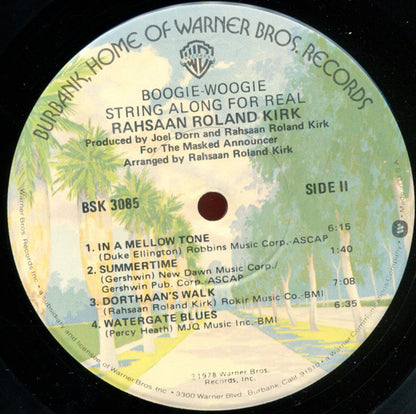 Roland Kirk : Boogie-Woogie String Along For Real (LP, Album, Los)