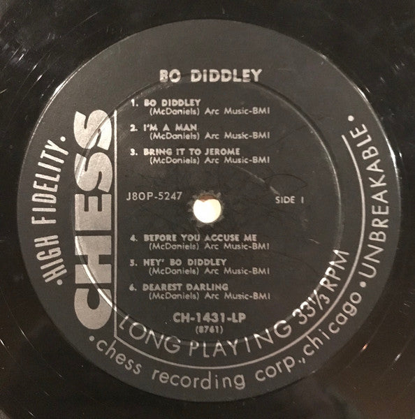 Bo Diddley : Bo Diddley (LP, Album, Comp, Mono)