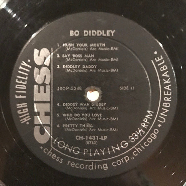 Bo Diddley : Bo Diddley (LP, Album, Comp, Mono)