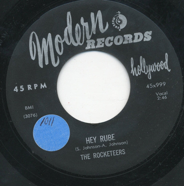 The Rocketeers (4) : Talk It Over Baby / Hey Rube (7")