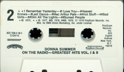 Donna Summer : On The Radio: Greatest Hits Vol. I & II (Cass, Album, Comp, Club, P/Mixed, RE)
