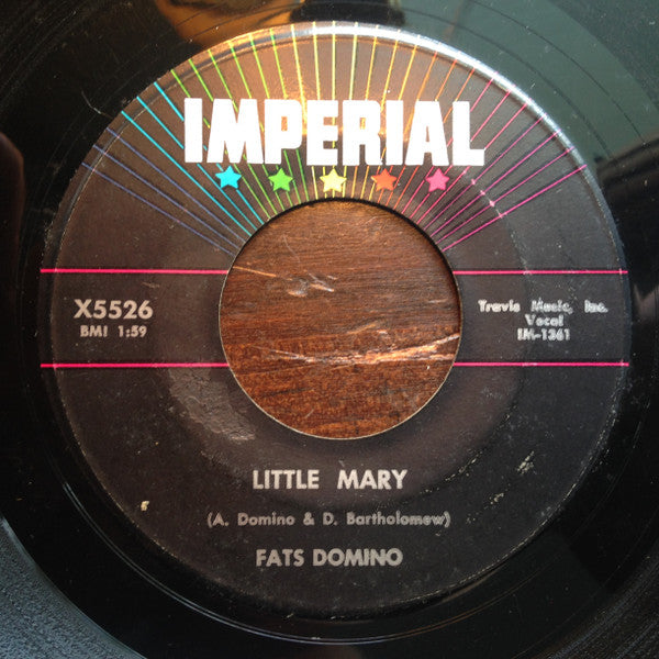 Fats Domino : Little Mary / Prisoner's Song (7", Single)