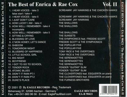 Various : The Best Of Enrica & Rae Cox Vol II (CD, Comp)