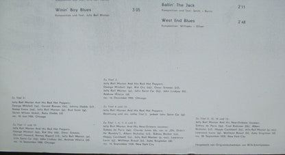 Jelly Roll Morton : Jelly Roll Morton (LP, Comp, Mono)