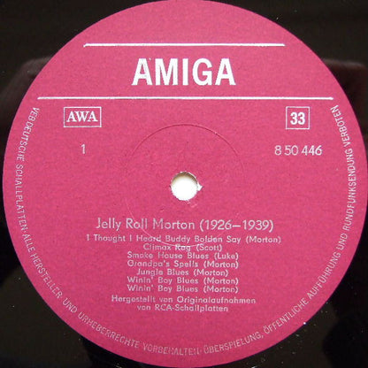 Jelly Roll Morton : Jelly Roll Morton (LP, Comp, Mono)