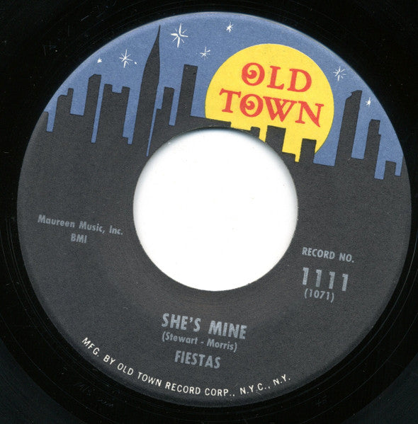 The Fiestas : The Hobo's Prayer / She's Mine (7", Single)