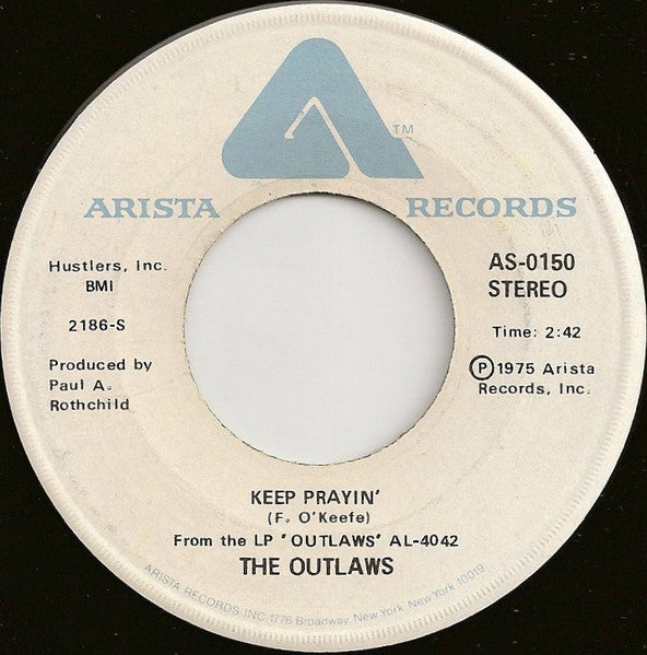Outlaws : There Goes Another Love Song (7", Single)