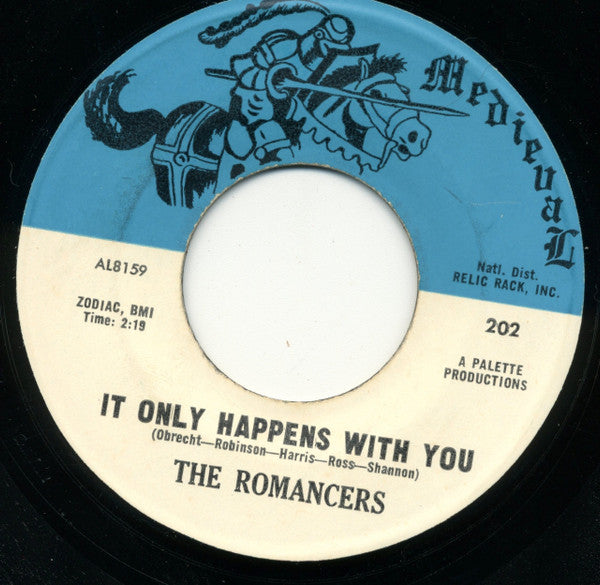 The Romancers (5) : It Only Happens With You / Addio Maria (7")