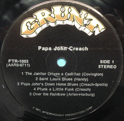 Papa John Creach : Papa John Creach (LP, Album, Roc)