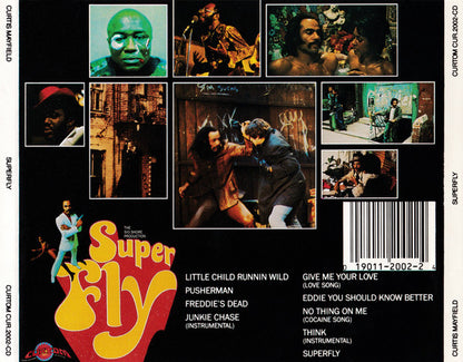 Curtis Mayfield : Superfly (CD, Album, RE)