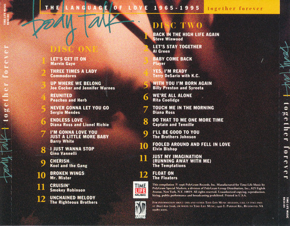 Various : Body Talk - Together Forever (2xCD, Comp)