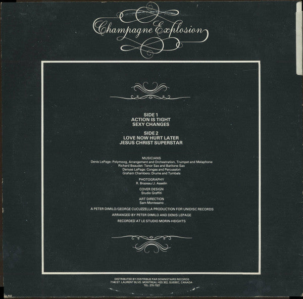 Champagne Explosion : Champagne Explosion (LP, Album)