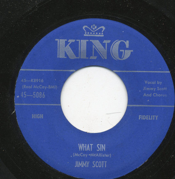 Jimmy Scott : When Day Is Done / What Sin (7")