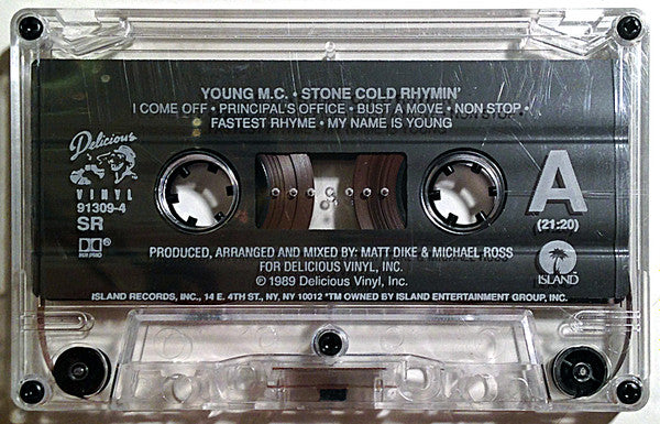 Young MC : Stone Cold Rhymin' (Cass, Album, SR,)