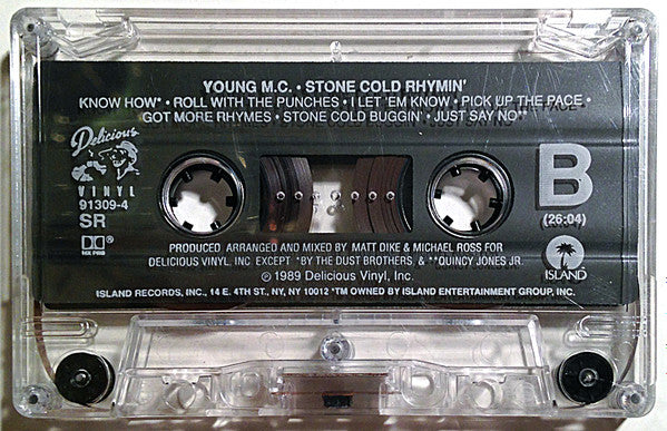 Young MC : Stone Cold Rhymin' (Cass, Album, SR,)