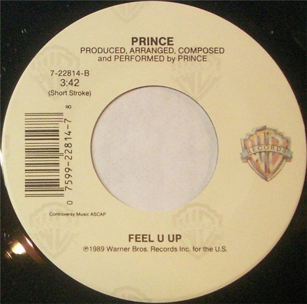 Prince : Partyman (7", Single)