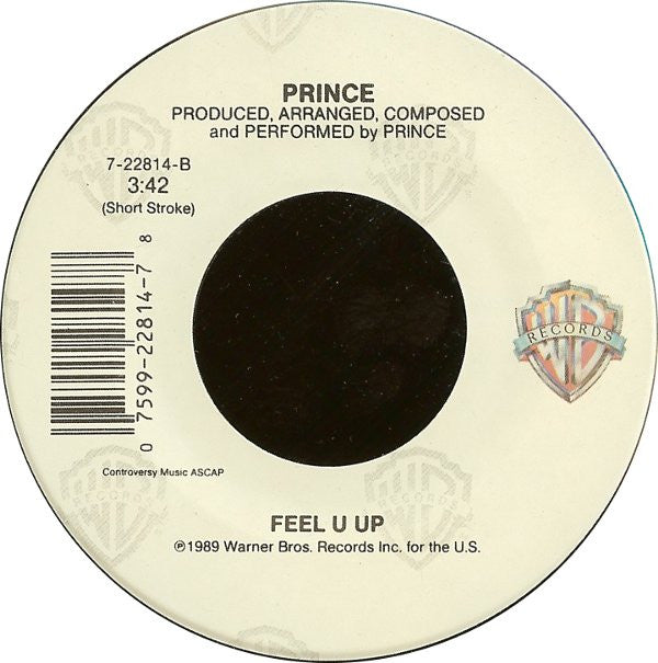 Prince : Partyman (7", Single)
