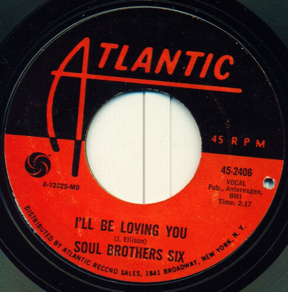 Soul Brothers Six : Some Kind Of Wonderful / I'll Be Loving You (7", Styrene)