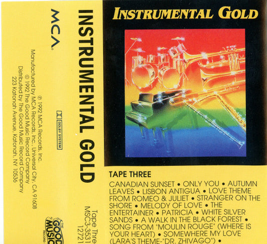 Various : Instrumental Gold (3xCass, Comp)