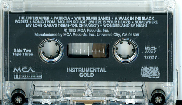 Various : Instrumental Gold (3xCass, Comp)