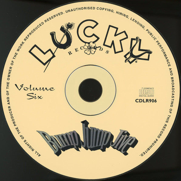 Various : Bump Jump Jive Volume Six (CD, Comp)