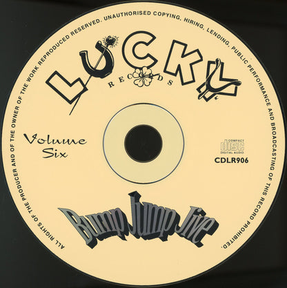 Various : Bump Jump Jive Volume Six (CD, Comp)
