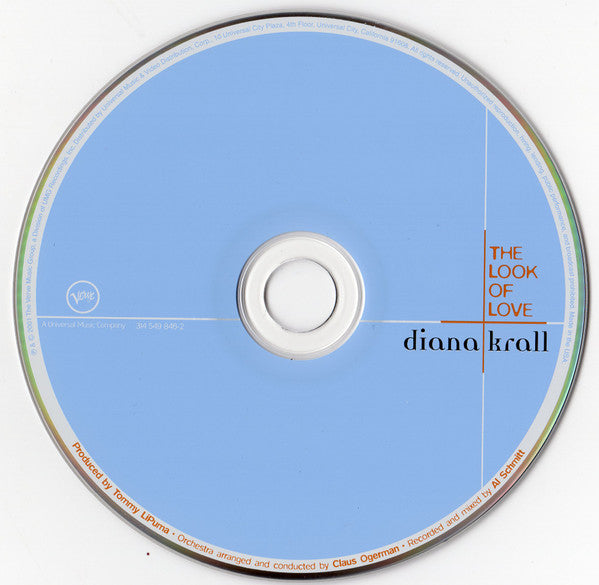 Diana Krall : The Look Of Love (CD, Album, UML)
