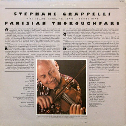 Stéphane Grappelli : Parisian Thoroughfare (LP, Album)