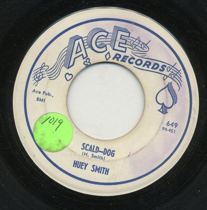 Huey "Piano" Smith & His Clowns : Pop-Eye  / Scald-Dog  (7")