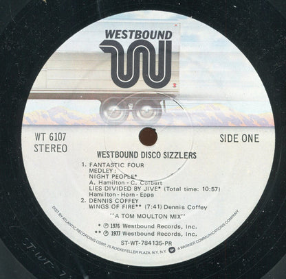 Various : Westbound Disco Sizzlers (LP, Comp, PR)