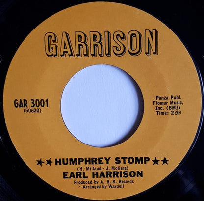 Earl Harrison : Humphrey Stomp (7", Single, Styrene)
