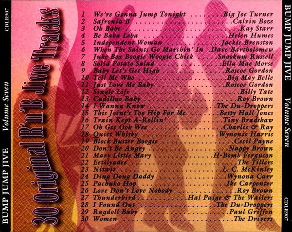 Various : Bump Jump Jive Volume Seven (CD, Comp)