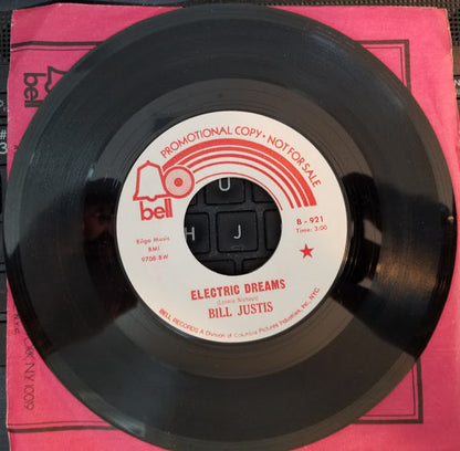Bill Justis : Electric Dreams / The Dark Continent Contribution (7", Single, Promo, Styrene)
