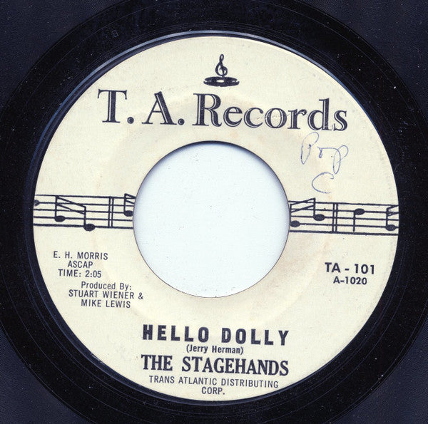 Stagehands : Hello Dolly / You Started It  (7", Single)