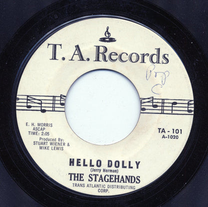 Stagehands : Hello Dolly / You Started It  (7", Single)