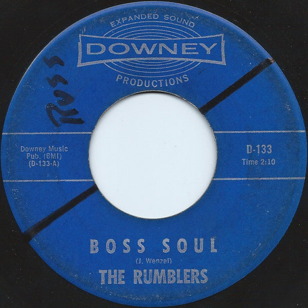 The Rumblers : Boss Soul (7", Mono, Alc)