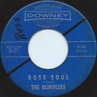 The Rumblers : Boss Soul (7", Mono, Alc)