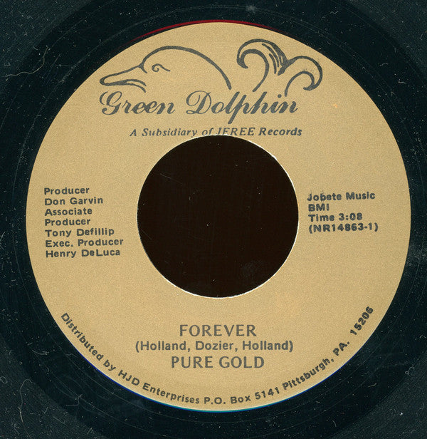 Pure Gold (9) : Forever / Hand Jive (7")