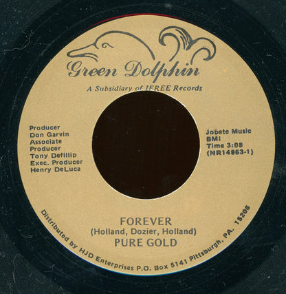 Pure Gold (9) : Forever / Hand Jive (7")