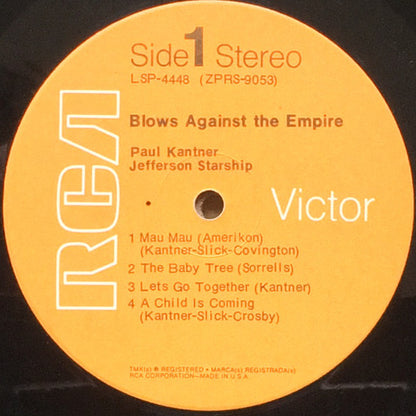Paul Kantner / Jefferson Starship : Blows Against The Empire (LP, Album, RP, Ind)